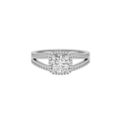 Eternal Serenity Diamond Ring 18 KT / White Gold / 22