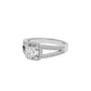Eternal Serenity Diamond Ring 18 KT / White Gold / 22