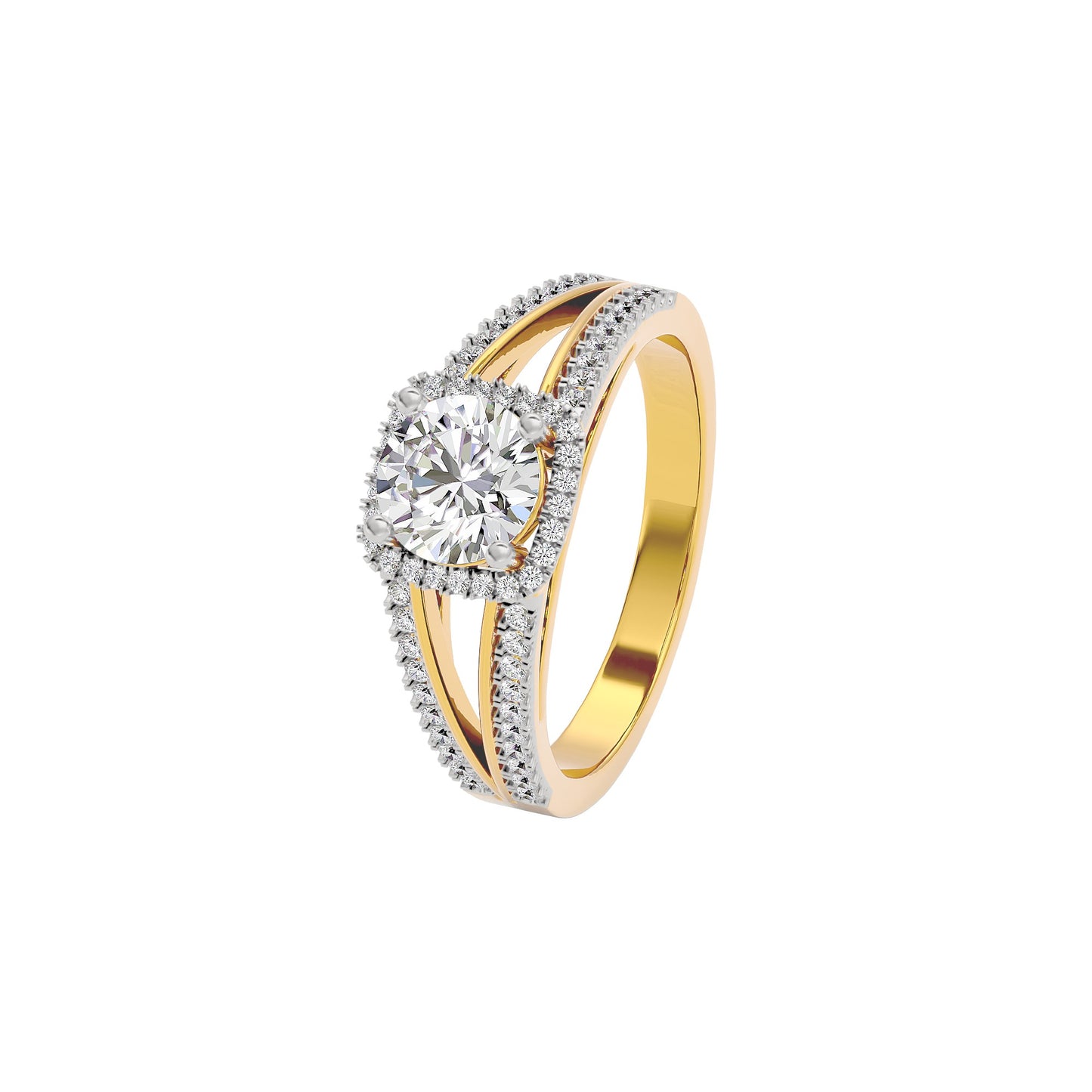 Eternal Serenity Diamond Ring 18 KT / Yellow Gold / 22