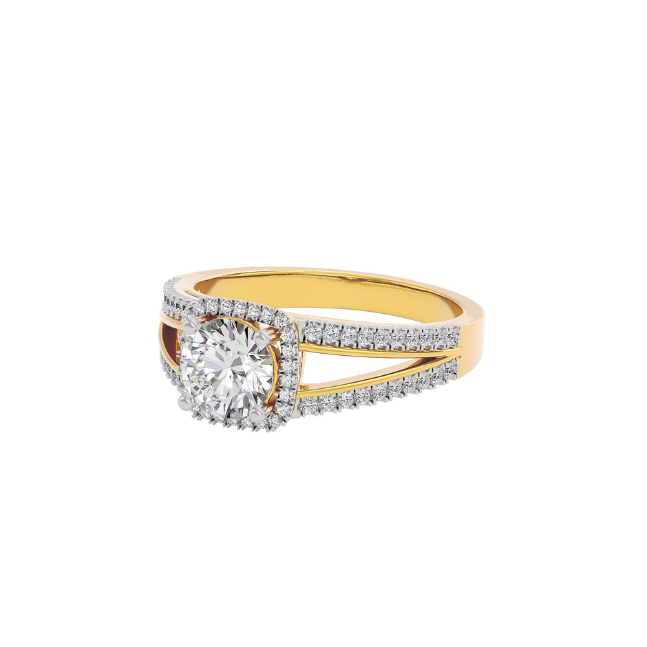 Eternal Serenity Diamond Ring 18 KT / Yellow Gold / 22