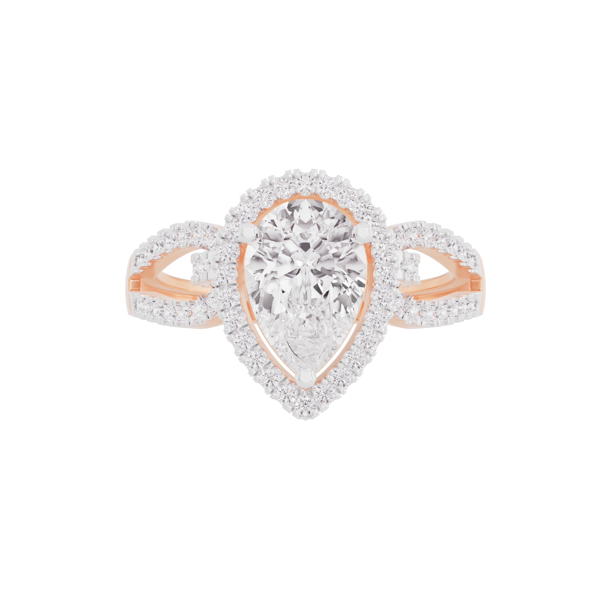 Exquisite Melody Diamond Ring