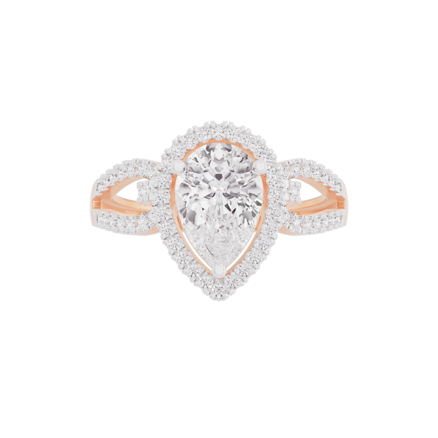 Exquisite Melody Diamond Ring