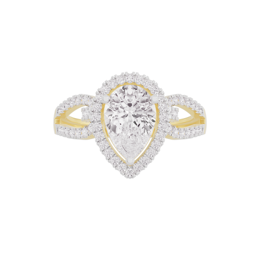 Exquisite Melody Diamond Ring