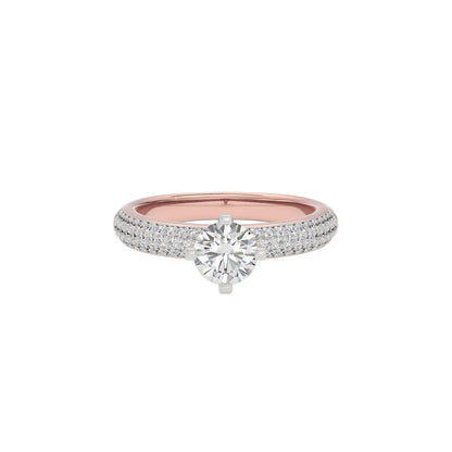 Velvet Vision Diamond Ring 18 KT / Rose Gold / 22
