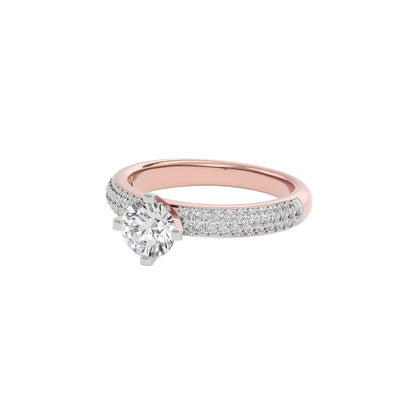 Velvet Vision Diamond Ring 18 KT / Rose Gold / 22