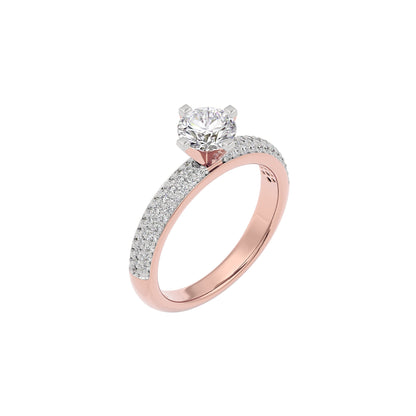Velvet Vision Diamond Ring 18 KT / Rose Gold / 22