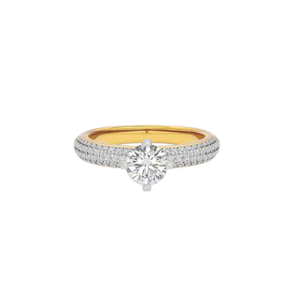 Velvet Vision Diamond Ring 18 KT / Yellow Gold / 22