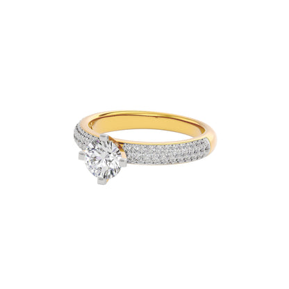 Velvet Vision Diamond Ring 18 KT / Yellow Gold / 22