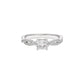 Soothing Palm Diamond Ring