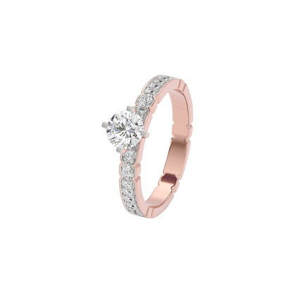 Wonder of Love Diamond Ring 18 KT / Rose Gold / 22