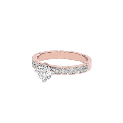 Wonder of Love Diamond Ring 18 KT / Rose Gold / 22