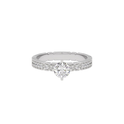 Wonder of Love Diamond Ring 18 KT / White Gold / 22