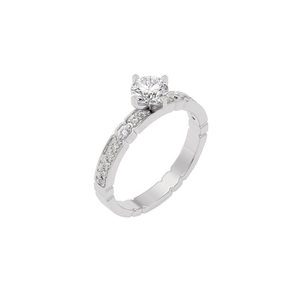 Wonder of Love Diamond Ring 18 KT / White Gold / 22