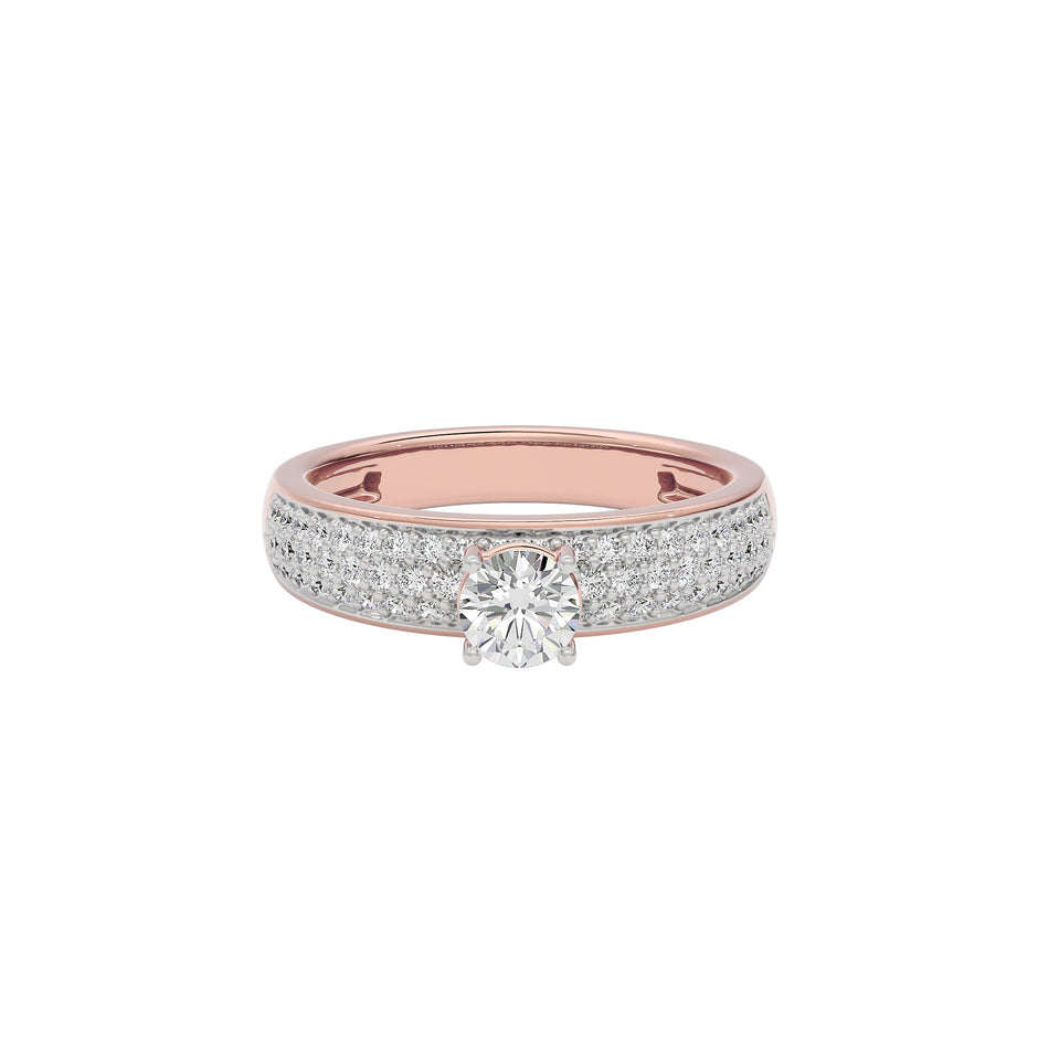 Mirage Melody Diamond Ring 18 KT / Rose Gold / 22