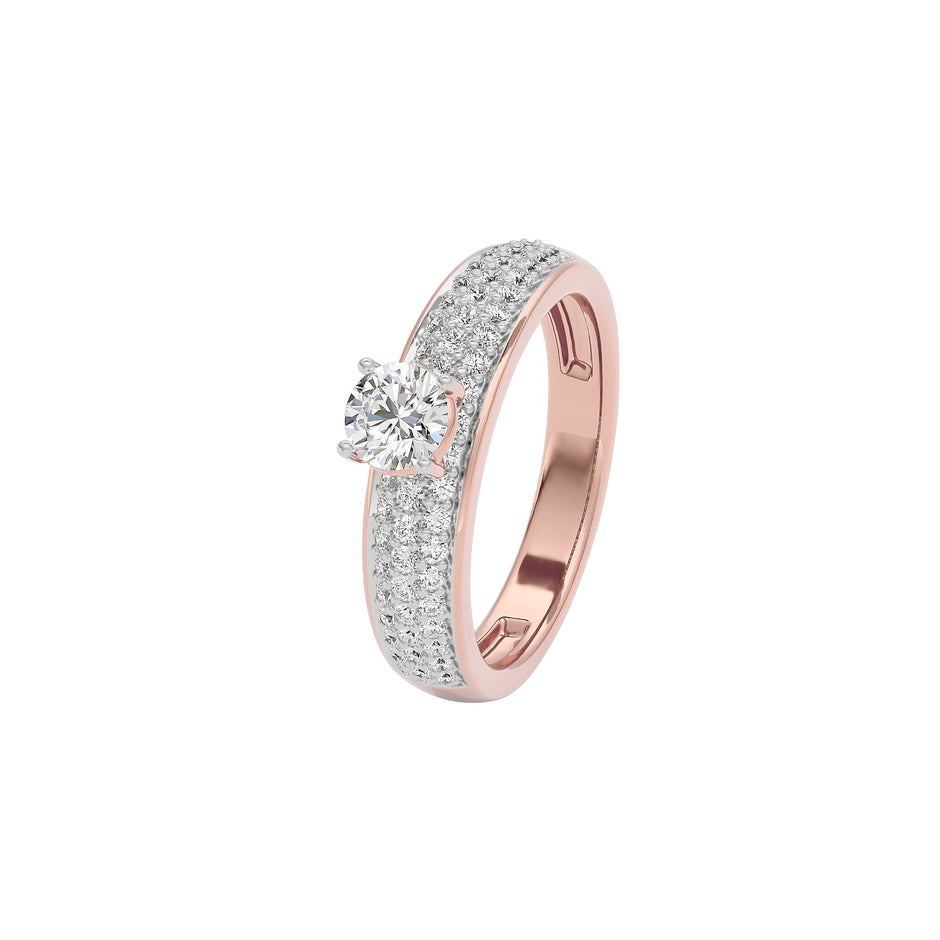 Mirage Melody Diamond Ring 18 KT / Rose Gold / 22