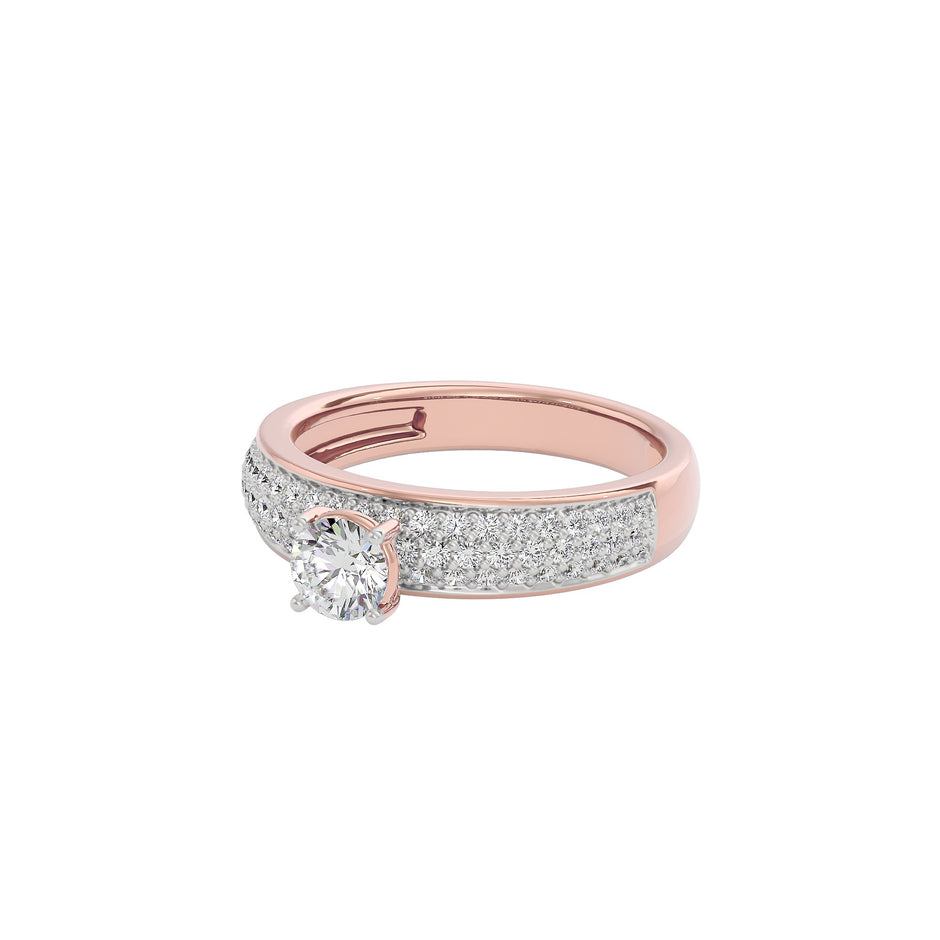 Mirage Melody Diamond Ring 18 KT / Rose Gold / 22