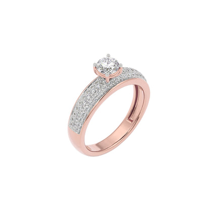 Mirage Melody Diamond Ring 18 KT / Rose Gold / 22