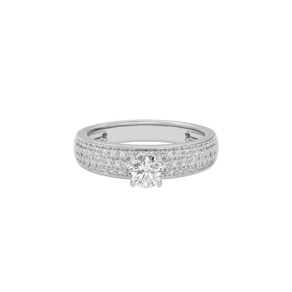 Mirage Melody Diamond Ring 18 KT / White Gold / 22