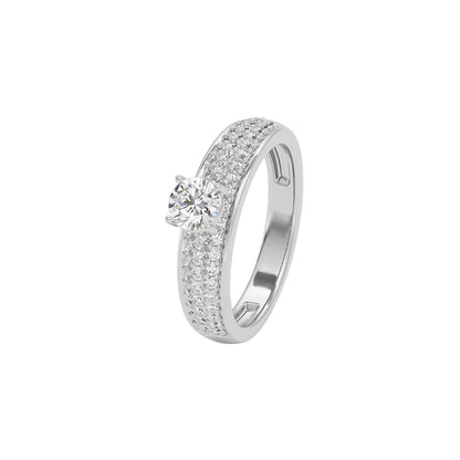 Mirage Melody Diamond Ring 18 KT / White Gold / 22