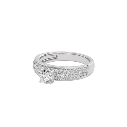 Mirage Melody Diamond Ring 18 KT / White Gold / 22