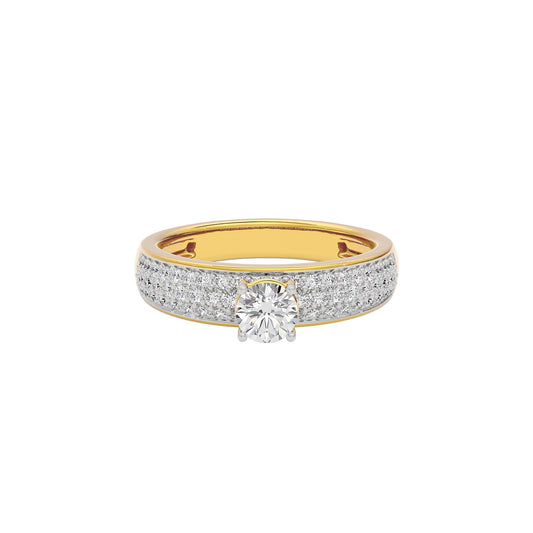Mirage Melody Diamond Ring 18 KT / Yellow Gold / 22