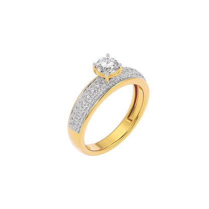 Mirage Melody Diamond Ring 18 KT / Yellow Gold / 22