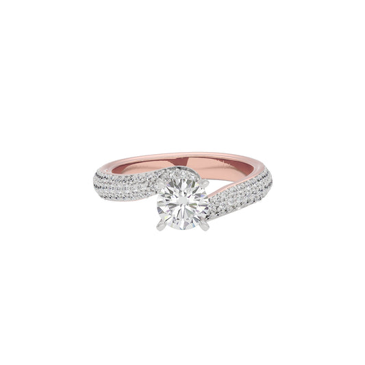 Mystical Mosaic Diamond Ring 18 KT / Rose Gold / 22