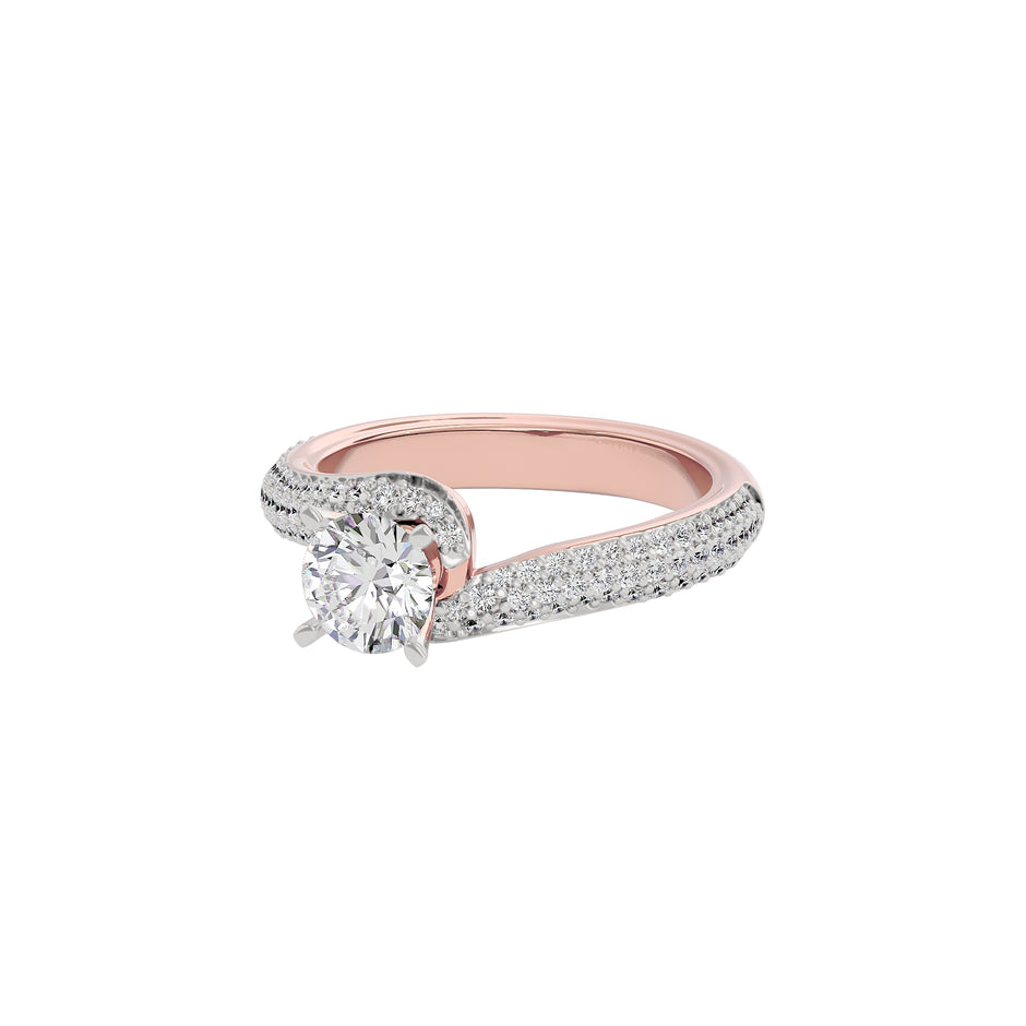 Mystical Mosaic Diamond Ring 18 KT / Rose Gold / 22