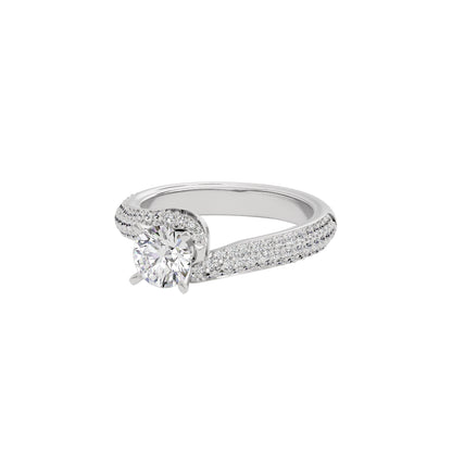 Mystical Mosaic Diamond Ring 18 KT / White Gold / 22