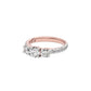 Starlit Serenade Diamond Ring 18 KT / Rose Gold / 22