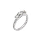 Starlit Serenade Diamond Ring 18 KT / White Gold / 22