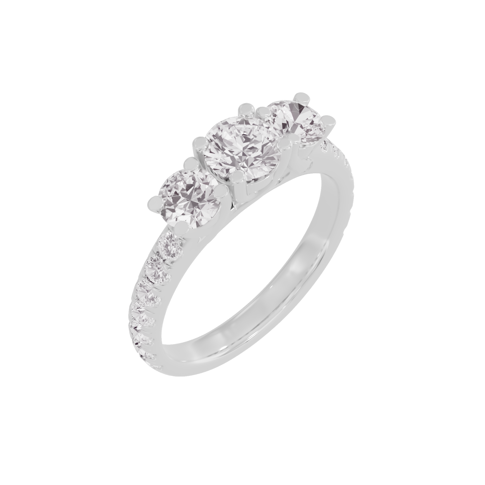 Starlit Serenade Diamond Ring