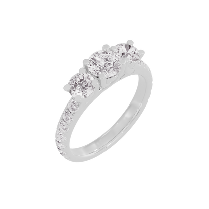 Starlit Serenade Diamond Ring