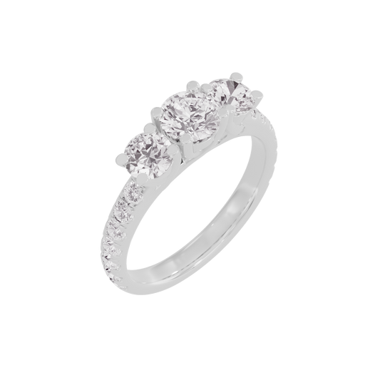 Starlit Serenade Diamond Ring