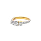 Starlit Serenade Diamond Ring 18 KT / Yellow Gold / 22