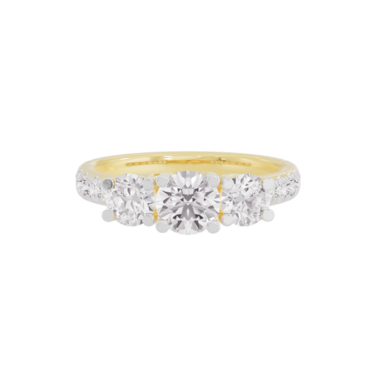 Starlit Serenade Diamond Ring