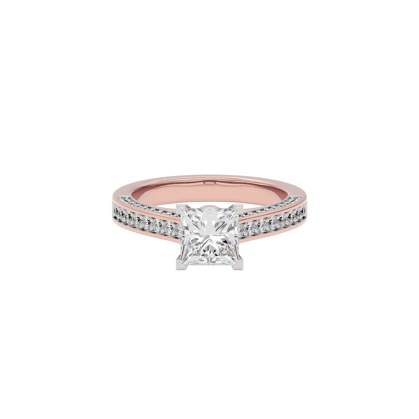 Dreamy Duet Diamond Ring 18 KT / Rose Gold / 22