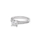 Dreamy Duet Diamond Ring 18 KT / White Gold / 22