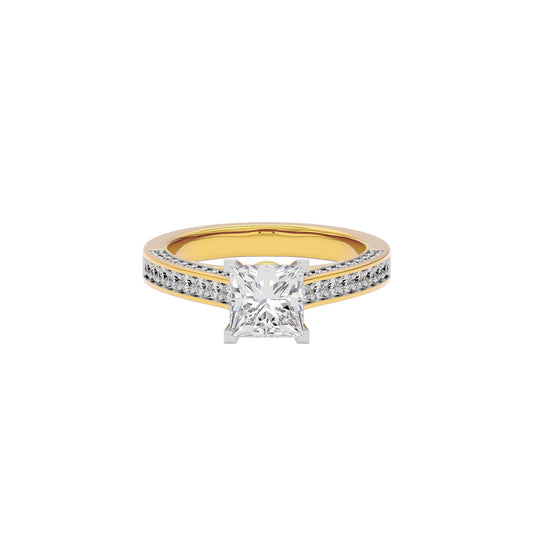 Dreamy Duet Diamond Ring 18 KT / Yellow Gold / 22