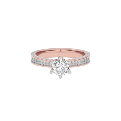Harmonious Horizon Ring 18 KT / Rose Gold / 22