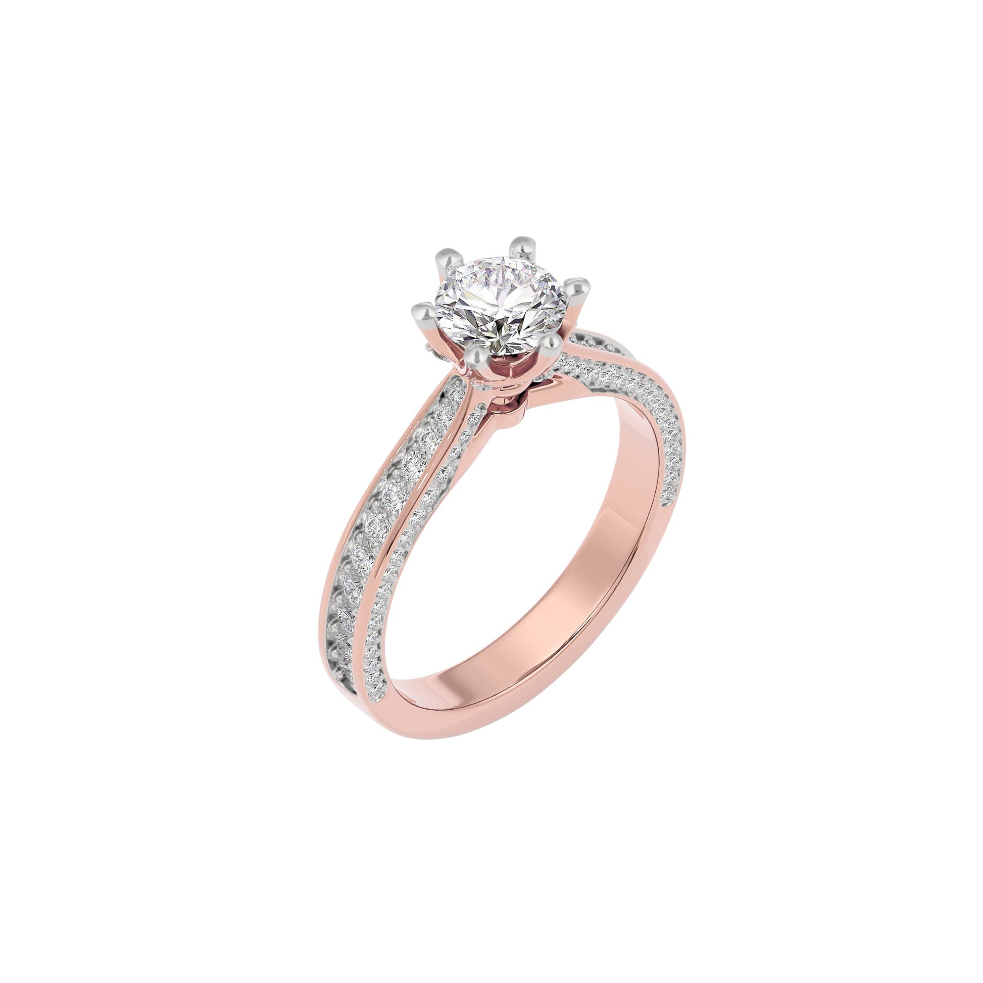 Harmonious Horizon Ring 18 KT / Rose Gold / 22
