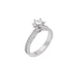 Harmonious Horizon Ring 18 KT / White Gold / 22