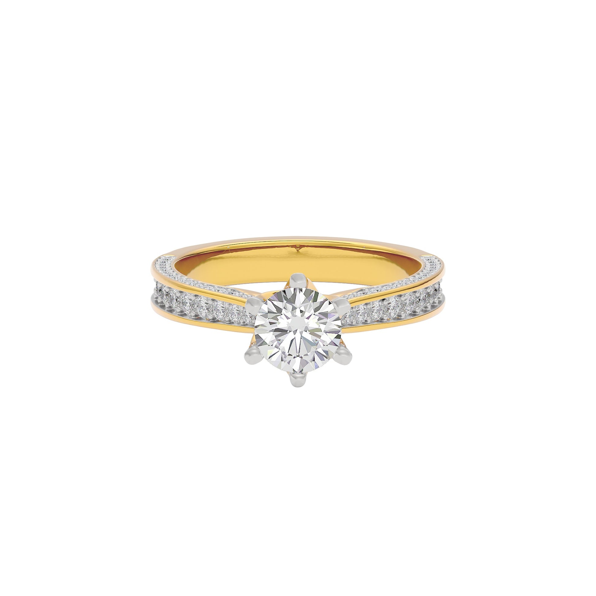 Harmonious Horizon Ring 18 KT / Yellow Gold / 22