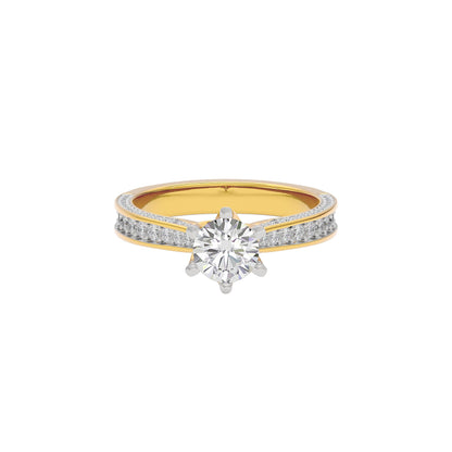 Harmonious Horizon Ring 18 KT / Yellow Gold / 22