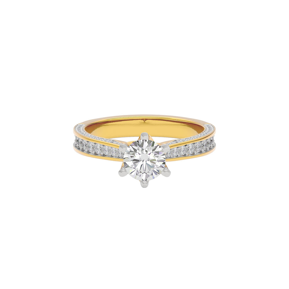 Harmonious Horizon Ring 18 KT / Yellow Gold / 22