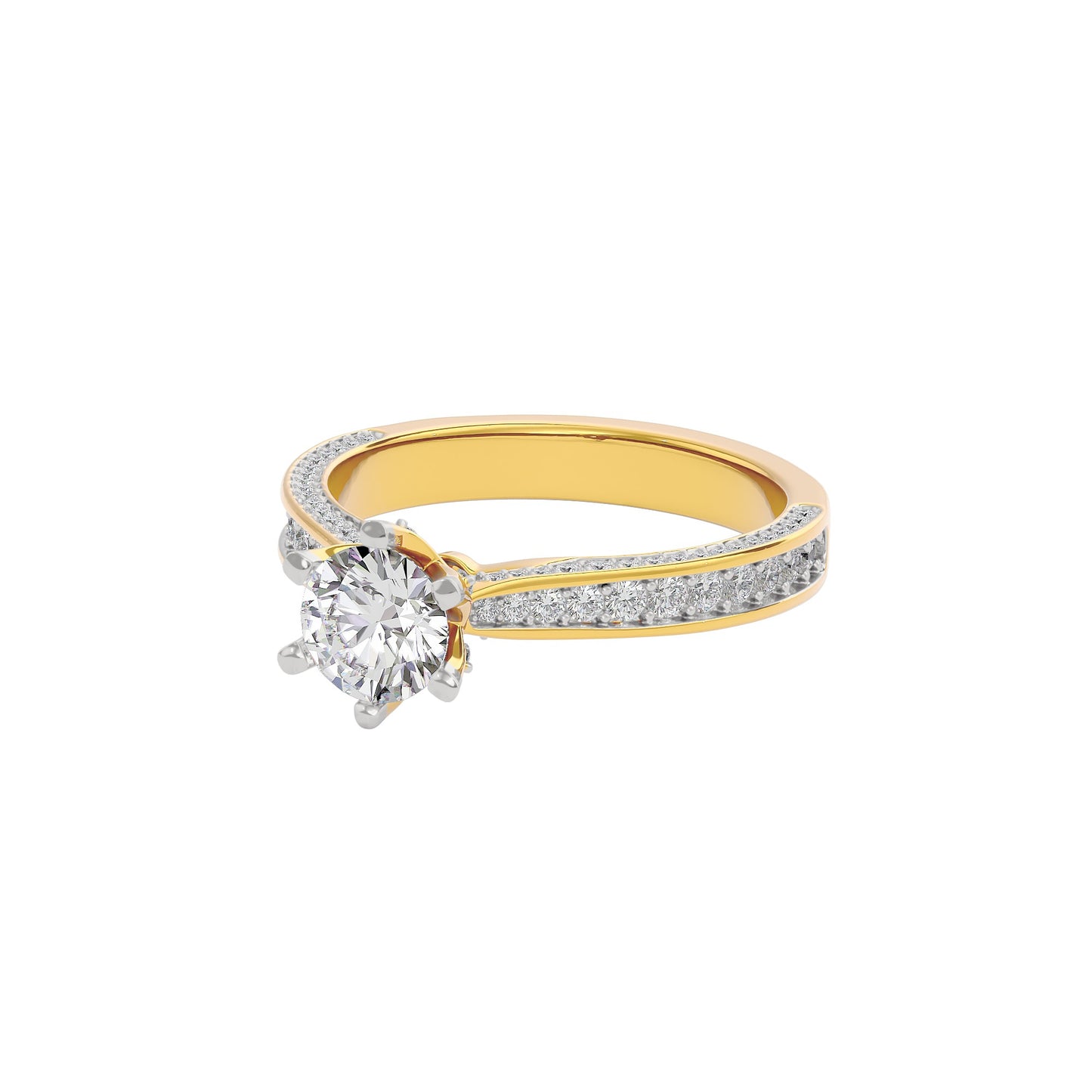 Harmonious Horizon Ring 18 KT / Yellow Gold / 22