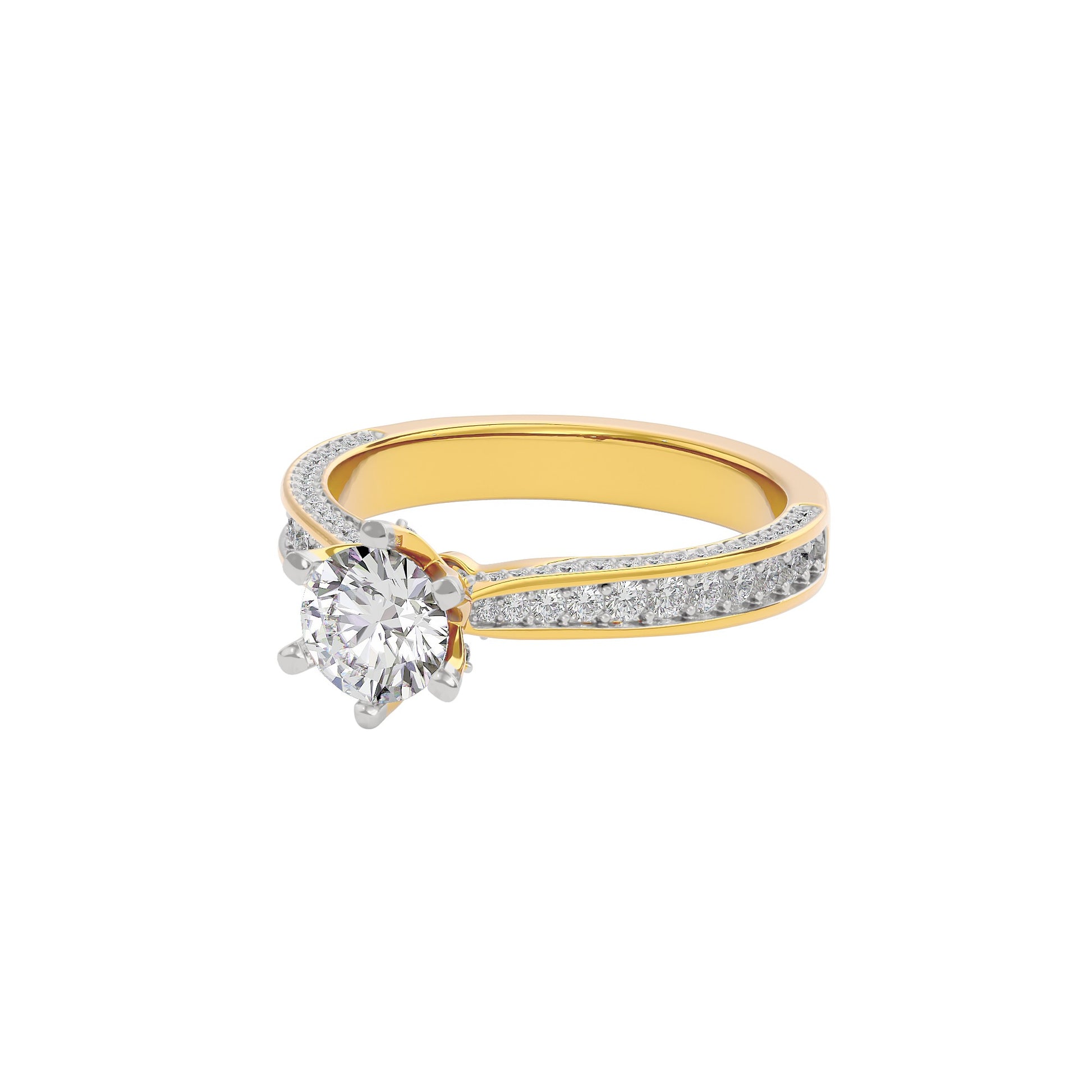 Harmonious Horizon Ring 18 KT / Yellow Gold / 22