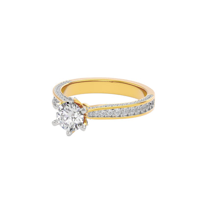 Harmonious Horizon Ring 18 KT / Yellow Gold / 22