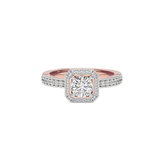 Promise of Dawn Diamond Ring 18 KT / Rose Gold / 22