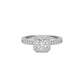 Promise of Dawn Diamond Ring 18 KT / White Gold / 22